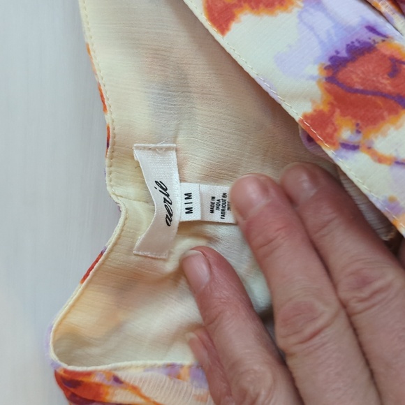 Aerie floral wrap skirt size medium - Picture 2 of 8